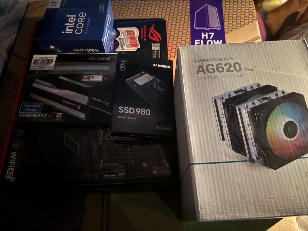 intel第14世代自作PCパーツセット