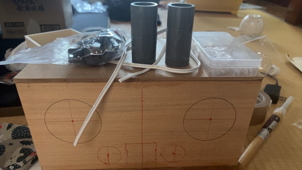 スピーカーボックス自作にチャレンジ